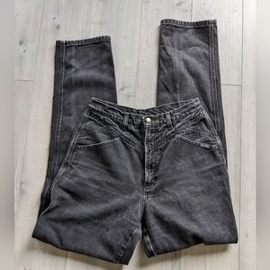 30inch waist, 34 inseam black Rockies jeans vintage